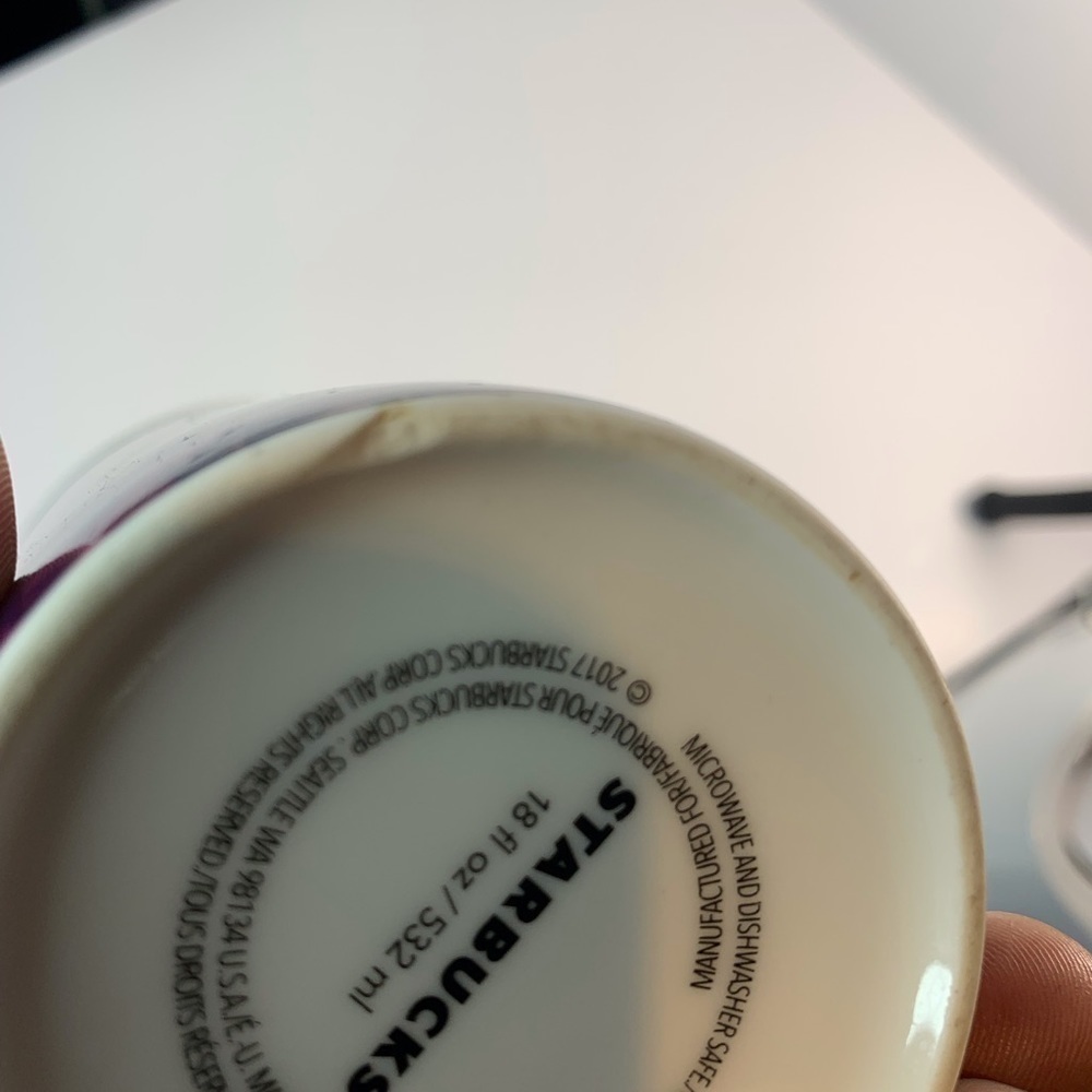 Starbucks Purple Mug - Picture 11 of 16